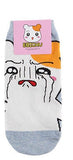 Japan Animation Ebichu Patterned Low Cut Socks Women's Socks made in Korea