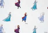 Disney Princess Frozen Elsa Anna Snow Forest Fabric printed in Korea by the Half Yard
