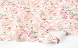 Sweet&Lovely Pink Flower Fabric made in Korea by the Half Yard