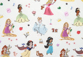 Disney Princess Baby Cinderella Snow white Belle Rapunzel Ariel Fabric printed in Korea by the Half Yard