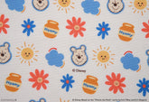 Winnie the Pooh Sunny Honey Antibiosis Cotton Fabric made in Korea by the Half Yard