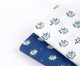 小龍飛藍幼龍圖案布料半碼韓國製造