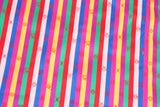 Korean Traditional Pattern in Stripe Fabric Saekdong, Hanbok Fabric 18" x 36"(wide) Korean Costume by the Half Yard