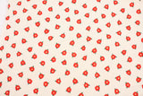 Camellia Flower Patterned Double Gauze Fabric made in Korea by the Yard 36" x 59" or 90 x 150cm