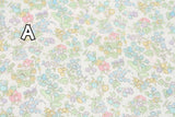 Liberty Tana Lawn Sanrio My Melody Flower Fabric printed in Japan FQ 45cm by 53cm or 18" by 21"