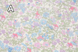Liberty Tana Lawn Sanrio My Melody Kuromi Flower Fabric printed in Japan FQ 45cm by 53cm or 18" by 21"