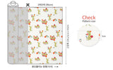 Flower Cheetah patterned OEKO-TEX® Fabric, Animal Fabric made in Korea by the Half Yard
