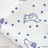 ディズニー レトロ 101匹わんちゃん ドット ライセンスコットン生地 韓国製 半ヤード単位