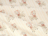 Scarf Hood Baby Sheep Fabric made in Korea by the Half Yard Digital Textile Printing