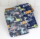 ジュラシックパーク恐竜かわいいオックスフォード生地、韓国製、ハーフヤード