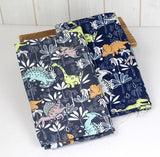 侏羅紀公園恐龍卡哇伊牛津布料由 Half Yard 韓國製造