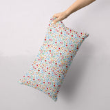 韓國半碼彩色水果白色布料