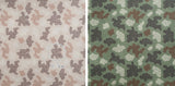 韓国製のシンプルなミリタリー迷彩柄生地(半ヤード単位)