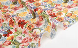 フラワーバンケット花柄生地、韓国製花生地(半ヤード単位)