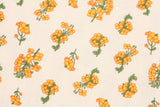 Rapeseed Flower Patterned Double Gauze Fabric made in Korea by the Yard 36" x 59" or 90 x 150cm