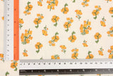 Rapeseed Flower Patterned Double Gauze Fabric made in Korea by the Yard 36" x 59" or 90 x 150cm