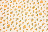 Rapeseed Flower Patterned Double Gauze Fabric made in Korea by the Yard 36" x 59" or 90 x 150cm