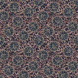 韓国の伝統絵画、三本足のカラス柄、韓国製コットン生地(半ヤード単位)