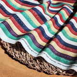 Korean Traditional Saekdong Hangul Korean Alphabet Patterned Cotton Fabric made in Korea by the Half Yard