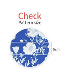 Sketch Floral Drawing Flower Patterned Fabric made in Korea by the Half Yard