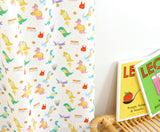 籃球恐龍圖案 OEKO-TEX® 布料,恐龍布料韓國製造,由 Half Yard 生產