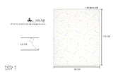 Polaris Star Moon Milky way patterned OEKO-TEX® Fabric made in Korea by the Half Yard