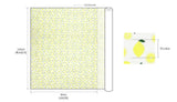 スウィートベリーシリーズ レモン柄生地 韓国製 半ヤード単位