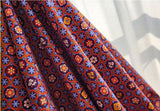 Korean Traditional Pattern Blessing Dancheong Pattern Cotton Fabric made in Korea by the Half Yard