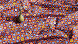Korean Traditional Pattern Blessing Dancheong Pattern Cotton Fabric made in Korea by the Half Yard
