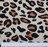 韓国製オックスフォードヒョウ柄生地(半ヤード単位)