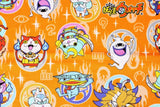 Yokai Watch Character Fabric made in Japan by Half Yard