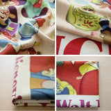 不思議の国のアリスのキャラクターヴィンテージファブリックポスター韓国製パネル