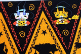 Yokai Watch Halloween Character Fabric made in Japan, Half Yard 45cm by 108cm or 18" by 43"