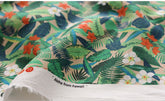 Tropical, Aloha patterned Fabric made in Korea by the Half Yard