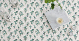 Tropical fabric, Palm Tree patterned Fabric made in Korea by the Half Yard