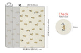 Baby Teddy Bear Patterned Fabric made in Korea by the Half Yard