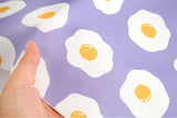 Fried Egg Patterned Fabric made in Korea by the Half Yard