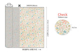 Wildflower Small Floral Garden Patterned Fabric made in Korea by the Half Yard