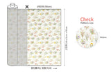 Flower Story Patterned Fabric Cotton made in Korea by the Half Yard
