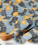 Ether Floral Garden Flower Patterned Fabric Cotton made in Korea by the Half Yard