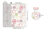 Vintage Plate Retro Designed Dishes Patterned Fabric Cotton made in Korea by the Half Yard
