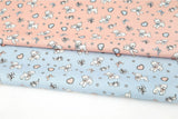 Ribbon Lamb Sheep Fabric DTP printed in Korea by the Half Yard