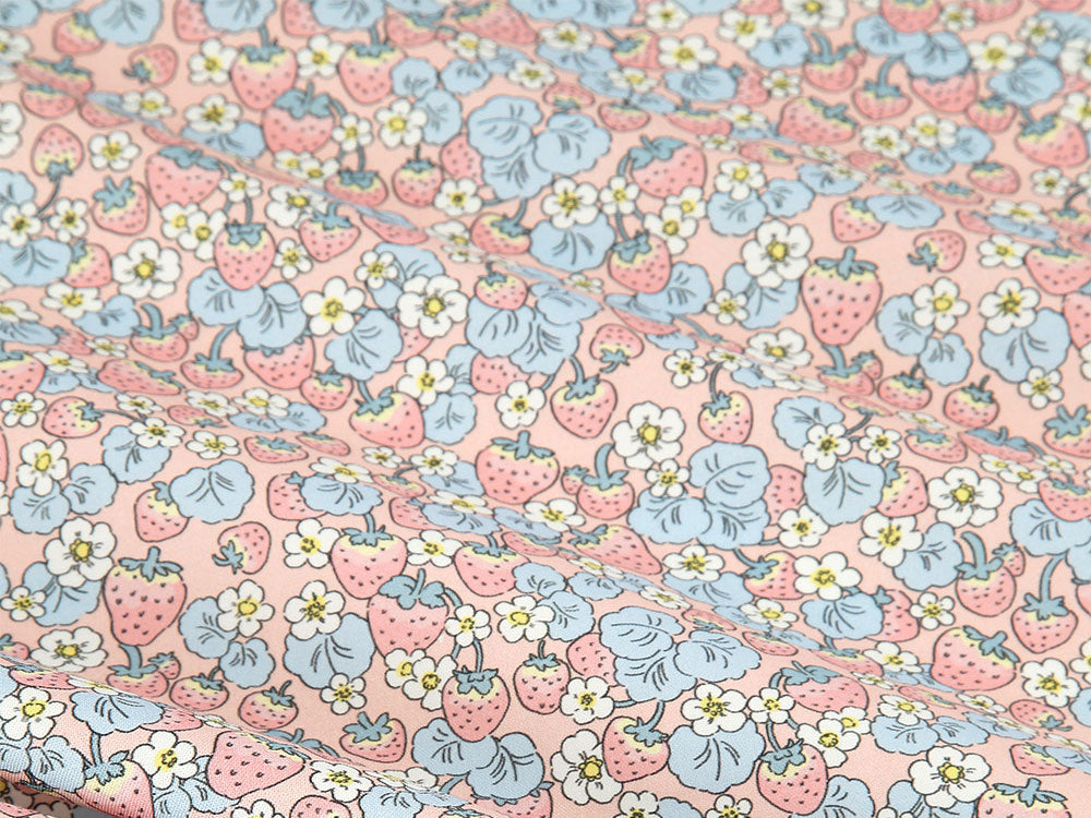 Sweet Berry Garden Fabric DTP printed in Korea by the Half Yard