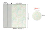 Spring Flower Patch Fabric Digital Textile Printing printed in Korea by the Half Yard