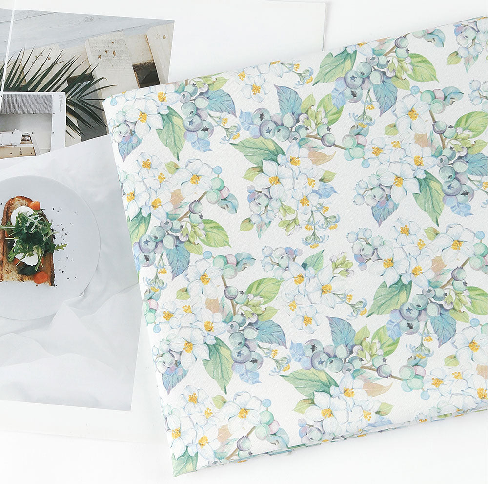 韓国で半ヤード単位で印刷された鱗模様のデジタルテキスタイルプリント生地