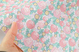 Rose Buds Flower Fabric DTP printed in Korea by the Half Yard