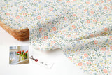Garden Duck Patterned Fabric DTP printed in Korea by the Half Yard