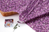 Sweet Grape Patterned Fabric DTP printed  in Korea by the Half Yard (Copy)