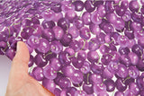 Sweet Grape Patterned Fabric DTP printed  in Korea by the Half Yard (Copy)