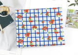 Tomato Picnic Check Patterned Fabric DTP printed  in Korea by the Half Yard